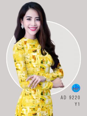 Vải áo dài hoa văn đều thiết kế 2020 AD 9220 29 vai ao dai hoa van deu doc dao 94716