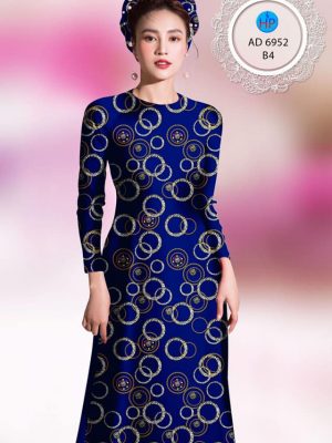 Vải áo dài hoa văn đều mới ra AD 6952 34 vai ao dai hoa van deu gia tot 982276
