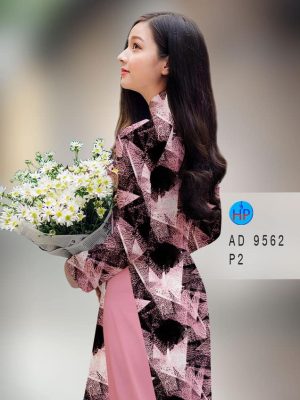 Vải áo dài hoa văn kiểu mới AD 9562 34 vai ao dai hoa van deu nam nay 1995214