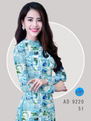 Vải áo dài hoa văn đều thiết kế 2020 AD 9220 34 vai ao dai hoa van deu thanh lich 1247112