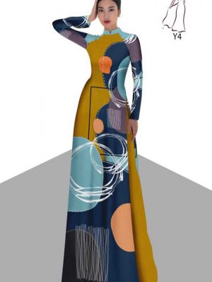 Vải áo dài hoa văn kiểu mới AD H10606 28 vai ao dai hoa van doc dao 10