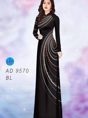 Vải áo dài hoa văn kiểu mới AD 9570 22 vai ao dai hoa van doc dao 1060251