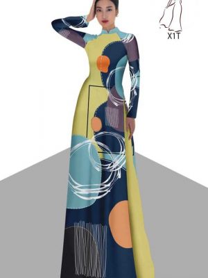 Vải áo dài hoa văn kiểu mới AD H10606 27 vai ao dai hoa van doc dao 11