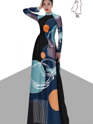 Vải áo dài hoa văn kiểu mới AD H10606 26 vai ao dai hoa van doc dao 12