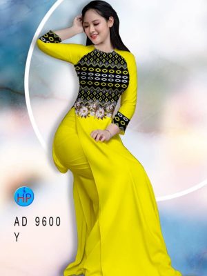 Vải áo dài hoa văn thiết kế 2020 AD 9600 35 vai ao dai hoa van doc dao 1446111