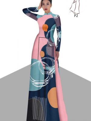 Vải áo dài hoa văn kiểu mới AD H10606 22 vai ao dai hoa van doc dao 16