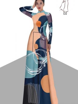 Vải áo dài hoa văn kiểu mới AD H10606 36 vai ao dai hoa van doc dao 2
