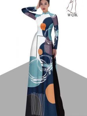 Vải áo dài hoa văn kiểu mới AD H10606 35 vai ao dai hoa van doc dao 3