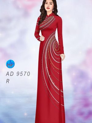 Vải áo dài hoa văn kiểu mới AD 9570 29 vai ao dai hoa van doc dao 560289