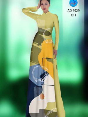Vải áo dài hoa văn kiểu mới AD 6929 24 vai ao dai hoa van doc dao chat luong 428221