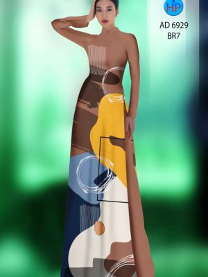 Vải áo dài hoa văn kiểu mới AD 6929 21 vai ao dai hoa van doc dao cuc hot 122847