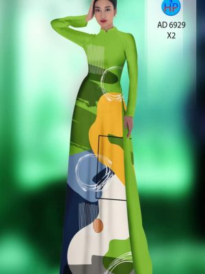 Vải áo dài hoa văn kiểu mới AD 6929 30 vai ao dai hoa van doc dao da dang 928182