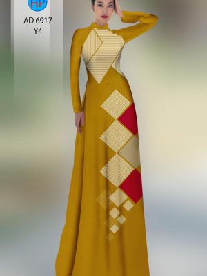 Vải áo dài hoa văn mới ra AD 6917 35 vai ao dai hoa van doc dao duyen dang gia re shop my my phong cach 1972116
