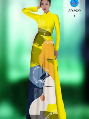 Vải áo dài hoa văn kiểu mới AD 6929 28 vai ao dai hoa van doc dao mau moi 1028151