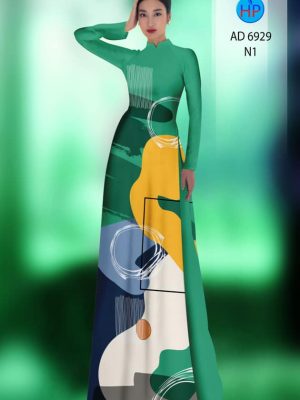 Vải áo dài hoa văn kiểu mới AD 6929 37 vai ao dai hoa van doc dao rat dep 182832