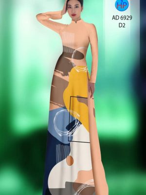 Vải áo dài hoa văn kiểu mới AD 6929 31 vai ao dai hoa van doc dao rat dep 2028297
