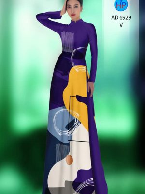 Vải áo dài hoa văn kiểu mới AD 6929 35 vai ao dai hoa van doc dao ua chuong 112880