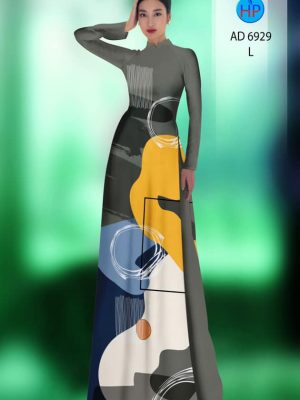 Vải áo dài hoa văn kiểu mới AD 6929 27 vai ao dai hoa van doc dao ua thich 1728132