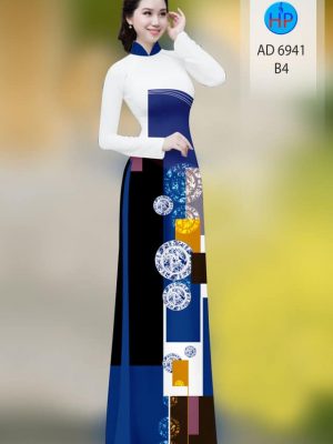 Vải áo dài hoa văn kiểu mới AD 6941 35 vai ao dai hoa van duoc tim nhieu 1902290