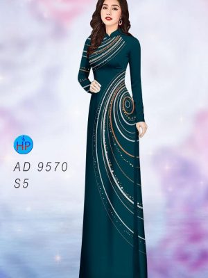 Vải áo dài hoa văn kiểu mới AD 9570 27 vai ao dai hoa van duoc tim nhieu 196097