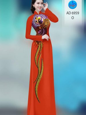 Vải áo dài hoa văn kiểu mới AD 6959 38 vai ao dai hoa van gia tot 1230201