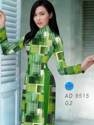 Vải áo dài hoa văn mới ra AD 9515 29 vai ao dai hoa van gia tot 1500229