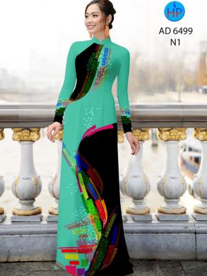 Vải áo dài hoa văn 3D thiết kế 2020 AD 6499 32 vai ao dai hoa van long lanh 1528117