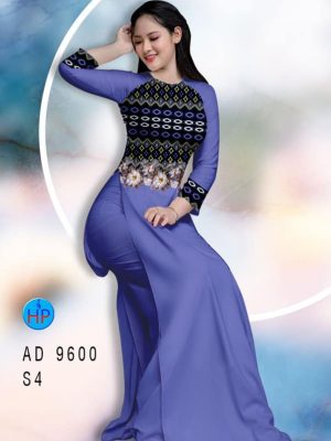Vải áo dài hoa văn thiết kế 2020 AD 9600 29 vai ao dai hoa van mau moi 14623