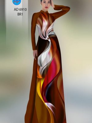 Vải áo dài hoa văn thiết kế 2020 AD 6910 31 vai ao dai hoa van mau moi 296154