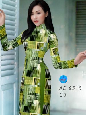Vải áo dài hoa văn mới ra AD 9515 37 vai ao dai hoa van mau moi 699150