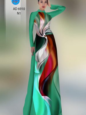 Vải áo dài hoa văn thiết kế 2020 AD 6910 24 vai ao dai hoa van nam nay 109619