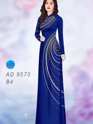 Vải áo dài hoa văn kiểu mới AD 9570 37 vai ao dai hoa van nam nay 1960207