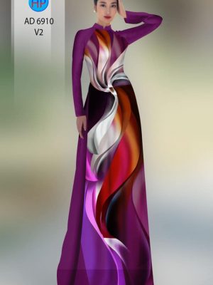 Vải áo dài hoa văn thiết kế 2020 AD 6910 30 vai ao dai hoa van nam nay 2096163