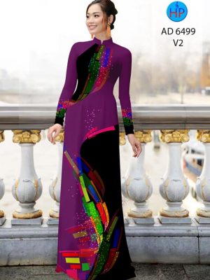 Vải áo dài hoa văn 3D thiết kế 2020 AD 6499 22 vai ao dai hoa van nam nay 428248