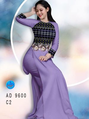 Vải áo dài hoa văn thiết kế 2020 AD 9600 26 vai ao dai hoa van rat dep 124621