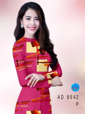 Vải áo dài hoa văn mới ra AD 9542 34 vai ao dai hoa van thuot tha 1306264
