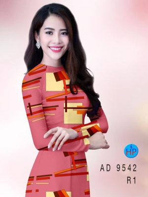 Vải áo dài hoa văn mới ra AD 9542 32 vai ao dai hoa van ua chuong 1606260