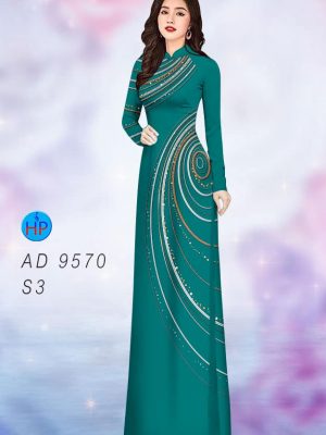 Vải áo dài hoa văn kiểu mới AD 9570 35 vai ao dai hoa van ua chuong 186039