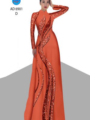 Vải áo dài hoa văn kiểu mới AD 6901 39 vai ao dai hoa van ua chuong 281111