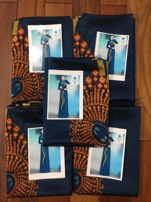Vải áo dài hoa văn kiểu mới AD 6959 41 vai ao dai hoa van vua in phong cach 419298
