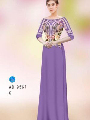 Vải áo dài hoa văn độc đáo thiết kế 2020 AD 9567 27 vai ao dai hoa van vua ra 187120