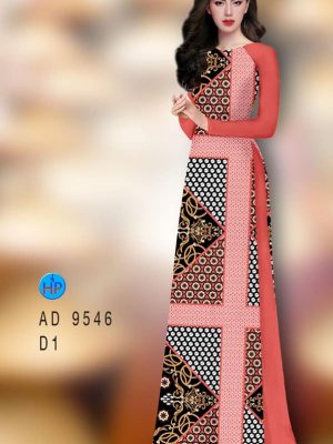 Vải áo dài hoa văn mới ra AD 9546 37 vai ao dai hoa van vua ra 2080230