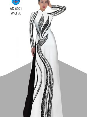 Vải áo dài hoa văn mới ra AD 6901 29 vai ao dai hoa van vua ra 587114