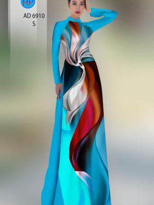 Vải áo dài hoa văn thiết kế 2020 AD 6910 28 vai ao dai hoa van vua ra 69614