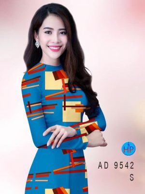 Vải áo dài hoa văn mới ra AD 9542 39 vai ao dai hoa van vua ra 806285