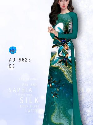 Vải áo dài hoa in 3D kiểu mới AD 9625 26 1594004494 361 Vai ao dai hoa in 3D kieu moi AD 9625