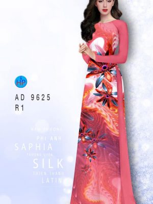 Vải áo dài hoa in 3D kiểu mới AD 9625 25 1594004494 955 Vai ao dai hoa in 3D kieu moi AD 9625