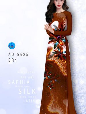 Vải áo dài hoa in 3D kiểu mới AD 9625 22 1594004494 975 Vai ao dai hoa in 3D kieu moi AD 9625