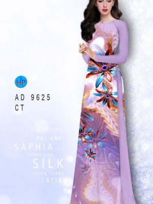 Vải áo dài hoa in 3D kiểu mới AD 9625 35 1594004495 190 Vai ao dai hoa in 3D kieu moi AD 9625