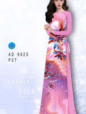 Vải áo dài hoa in 3D kiểu mới AD 9625 37 1594004496 602 Vai ao dai hoa in 3D kieu moi AD 9625